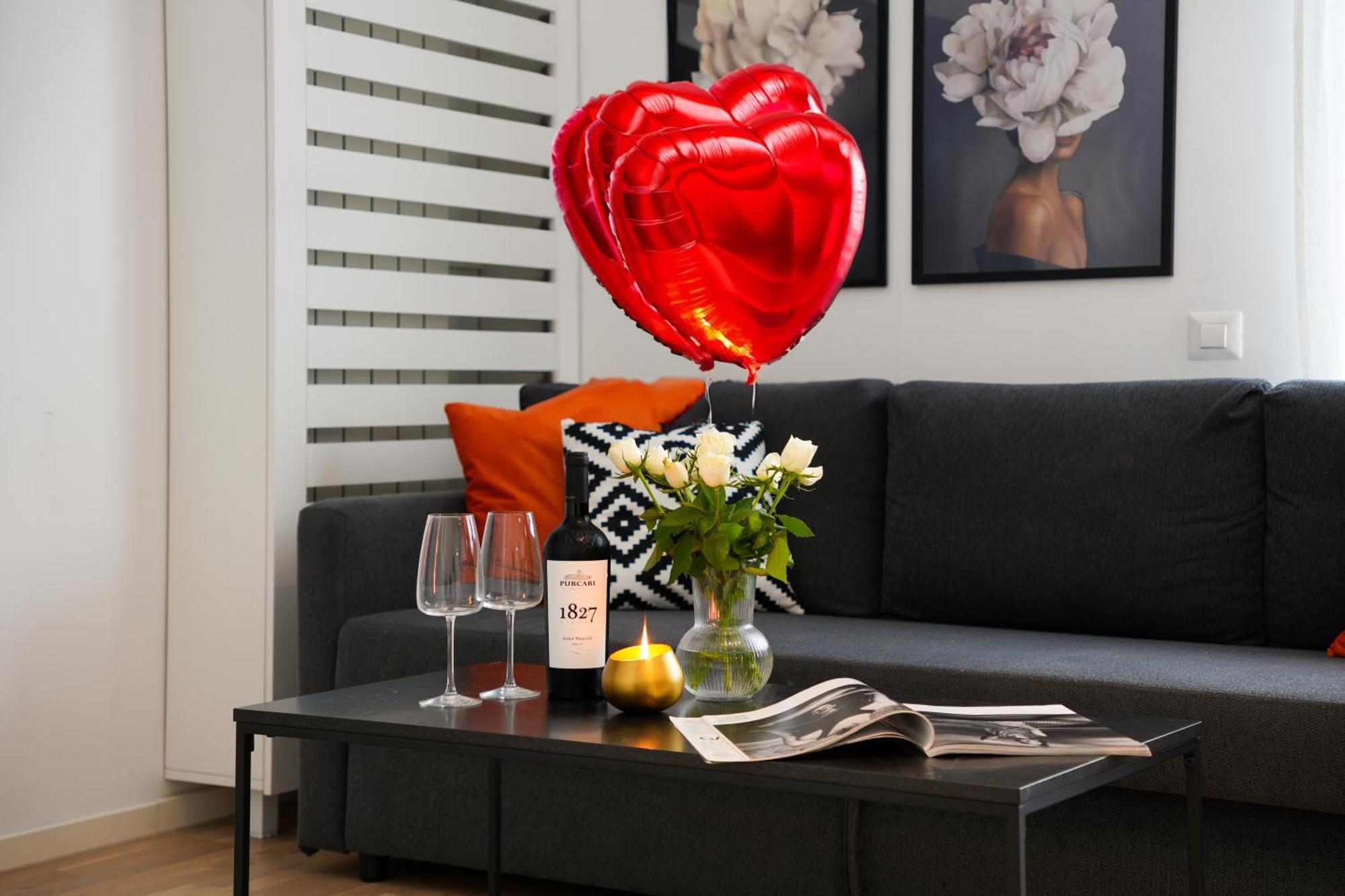 בוקרשט Maria - Modern Apartment With Parking And Workspace מראה חיצוני תמונה