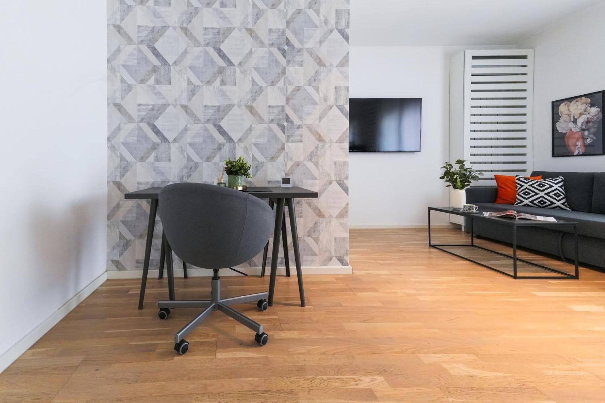 בוקרשט Maria - Modern Apartment With Parking And Workspace מראה חיצוני תמונה